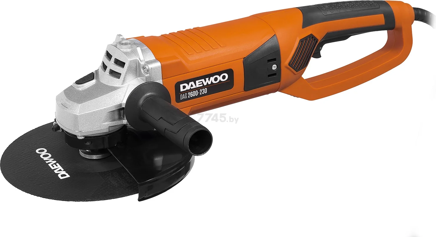 Угловая шлифовальная машина (болгарка) Daewoo Power Products DAG 2600-23