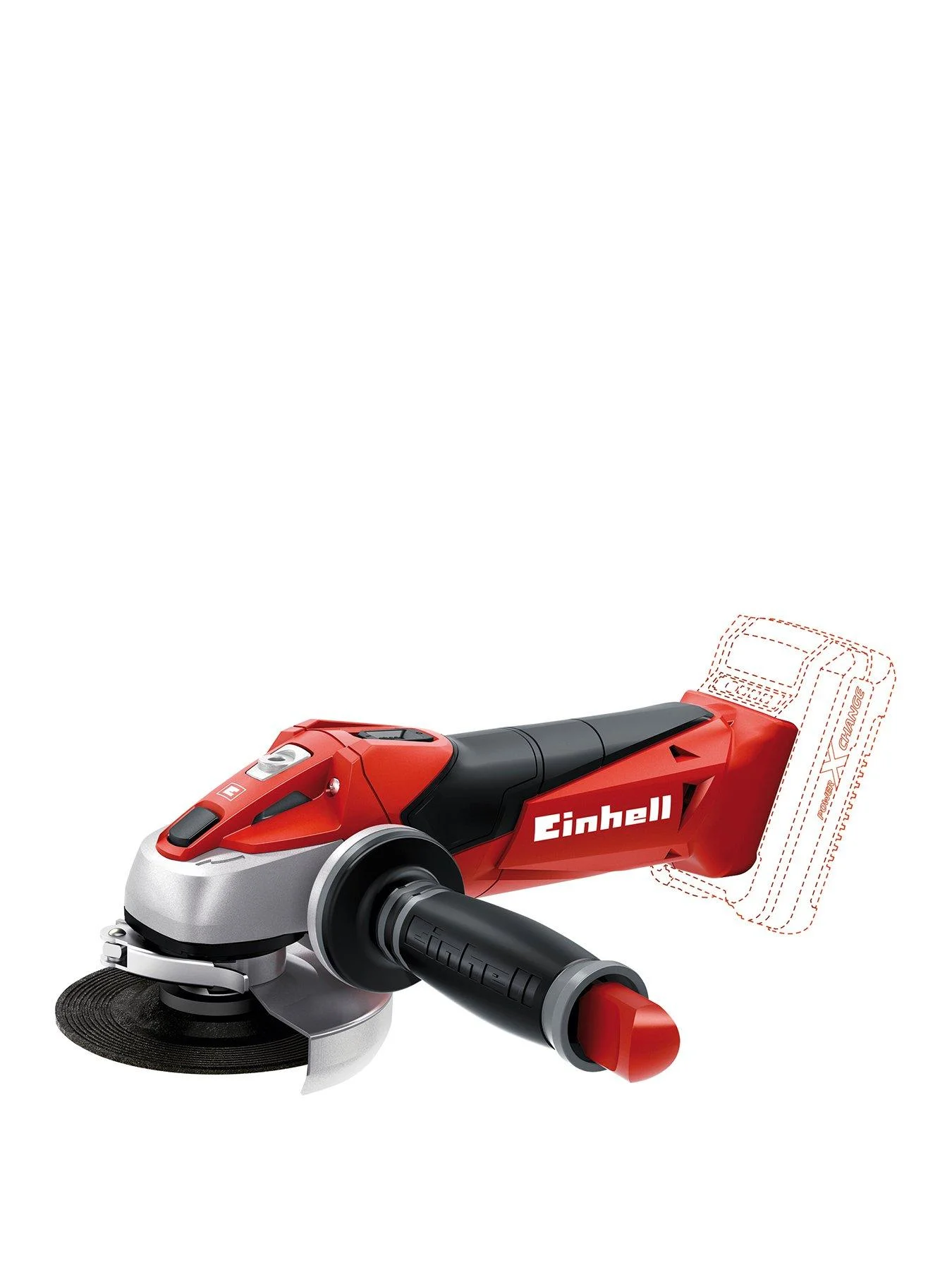 Угловая шлифовальная машина (болгарка) Einhell PXC TE-AG 18/150 Li BL - Solo 4431144