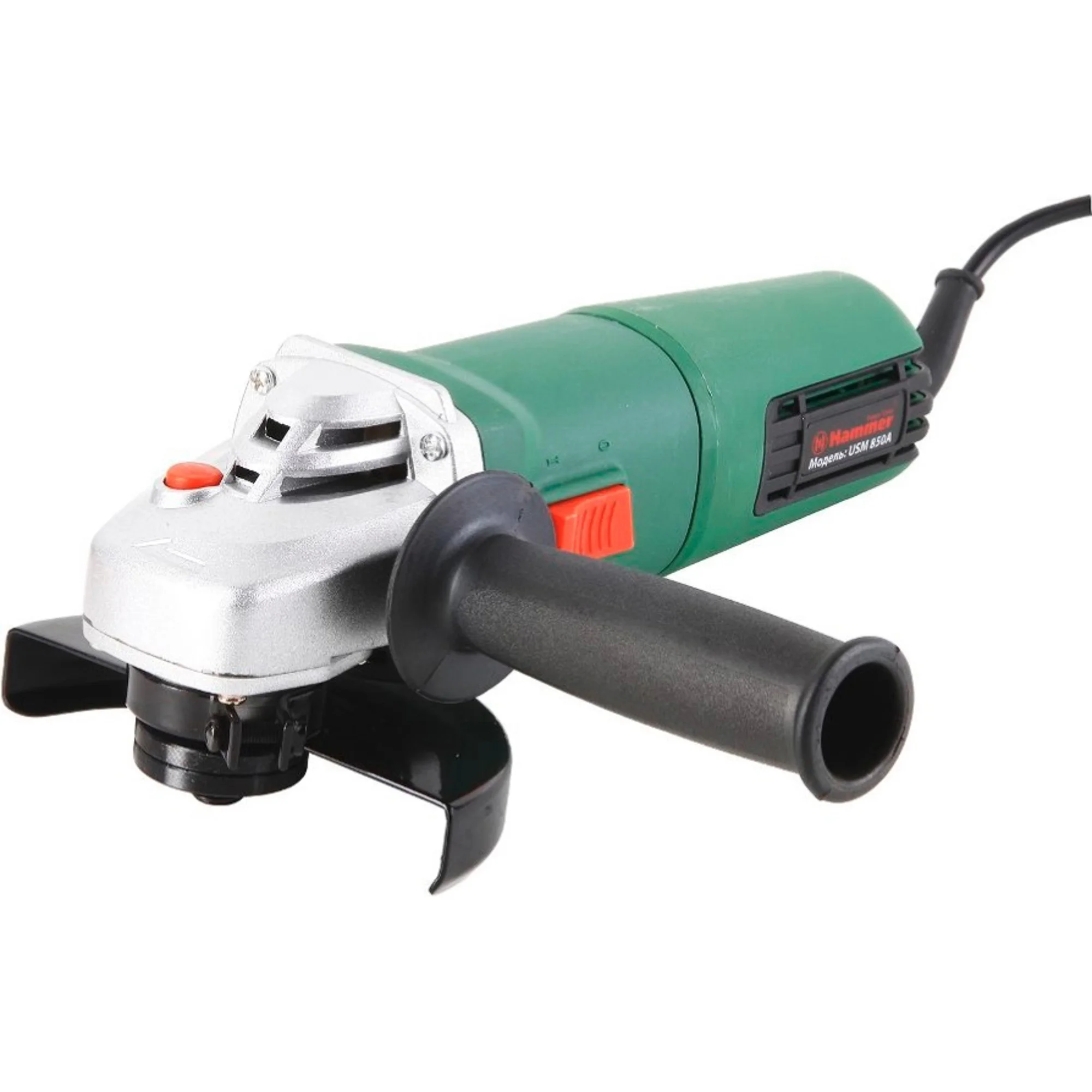 Угловая шлифовальная машина (болгарка) Hammer USM850D 850 Вт, 12000об/мин, 125мм