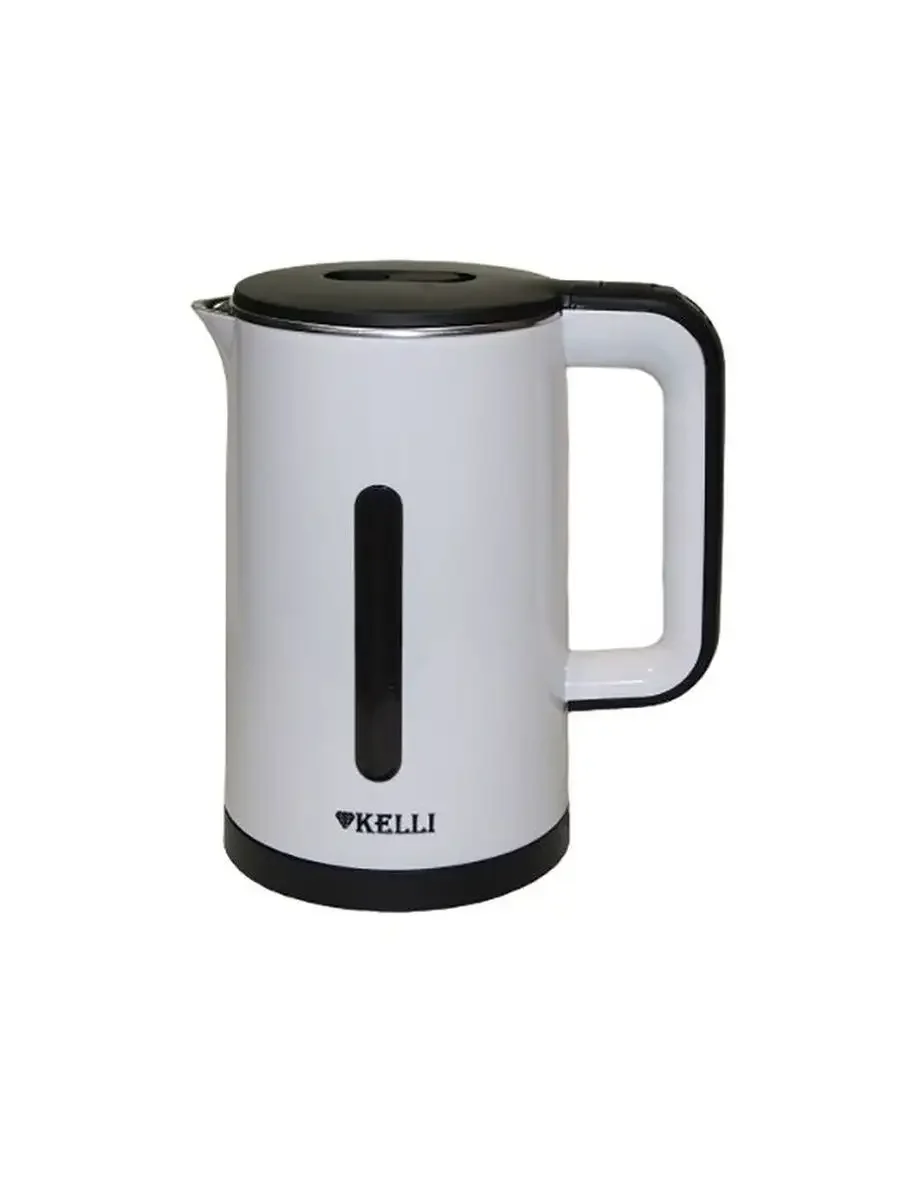 Чайник электрический Kelli KL-1375 1,8л. пластик, белый