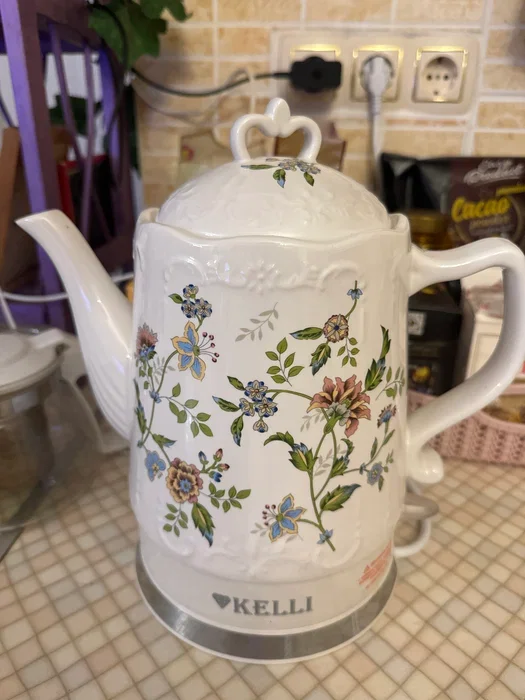Чайник электрический Kelli KL-1401 керамика, 1.7 л