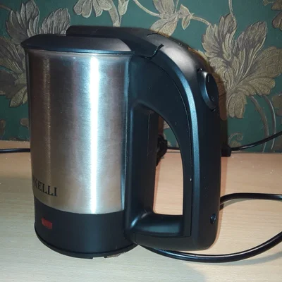 Чайник электрический Kelli KL-1408 0,5л, нержавейка, 1000 Вт