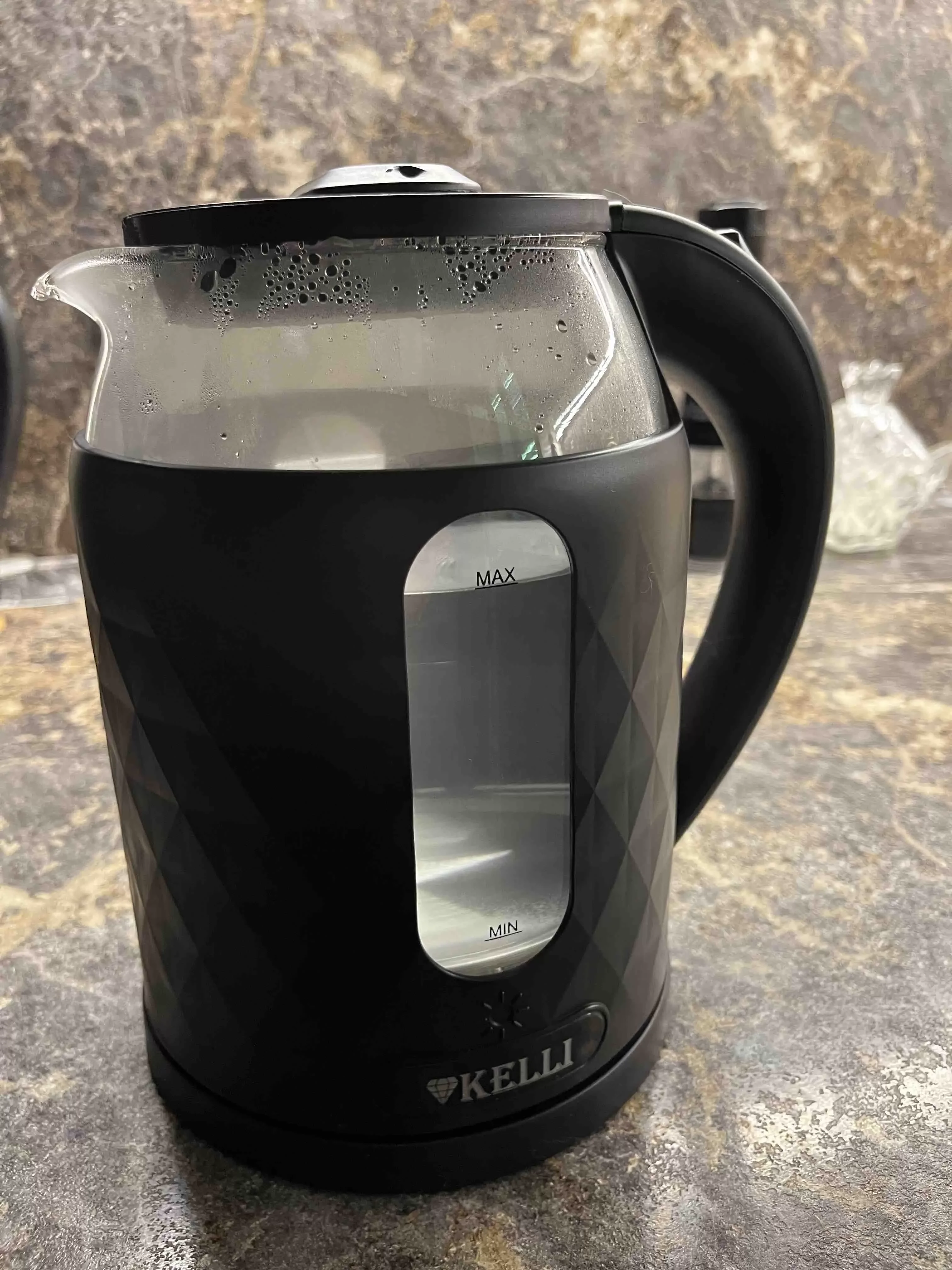 Чайник электрический Kelli KL-1805 черный