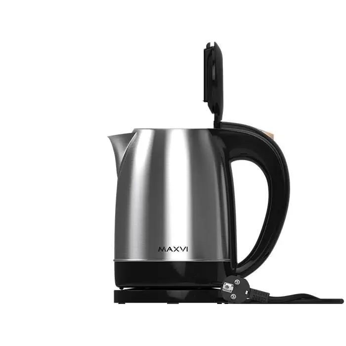 Чайник электрический Maxvi KE1721S silver-black