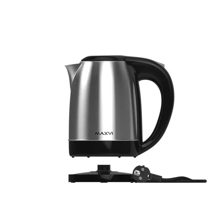 Чайник электрический Maxvi KE1721S silver-black