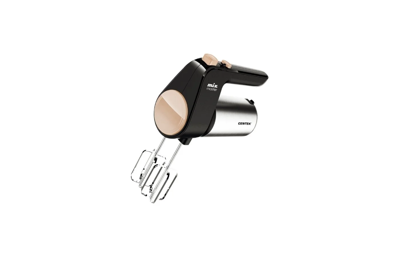 Миксер Centek CT-1123 Beige 800 Вт,, 6 скоростей +турбо, взбивание/замешивание