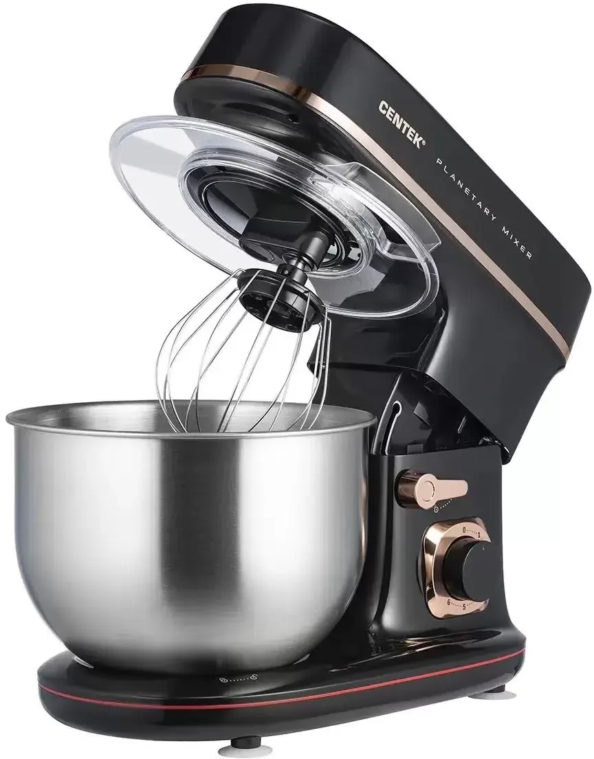 Миксер Centek CT-1139 черный/хром