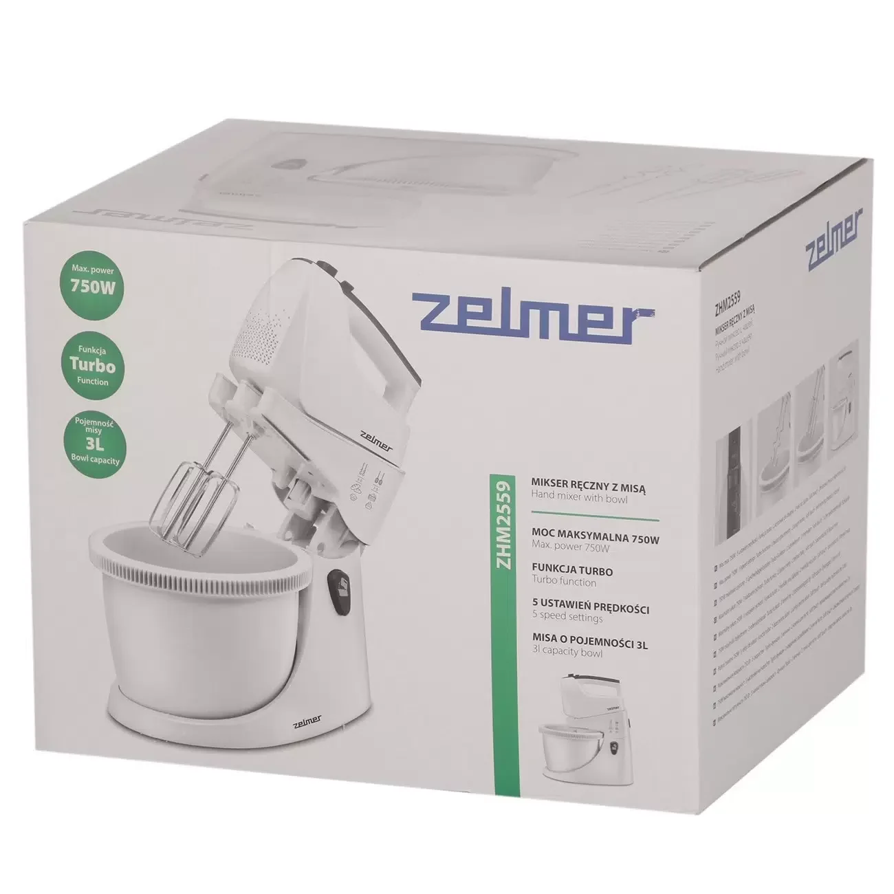 Миксер WITH BOWL ZHM2559 ZELMER