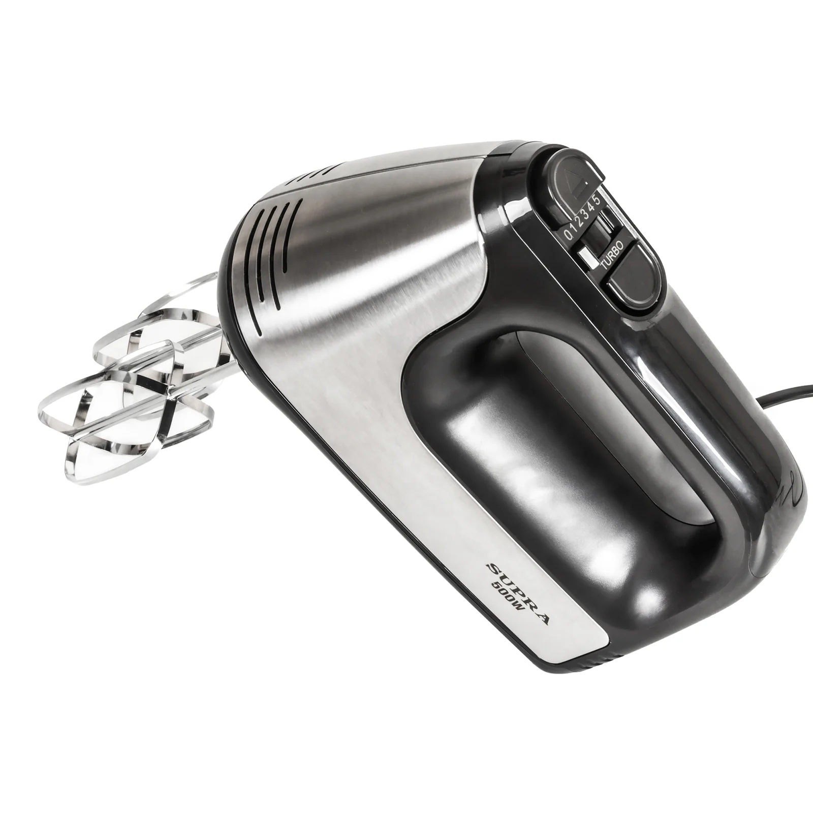 Миксер SUPRA MXS-591 500Вт, 6 скоростей, 4 насадки