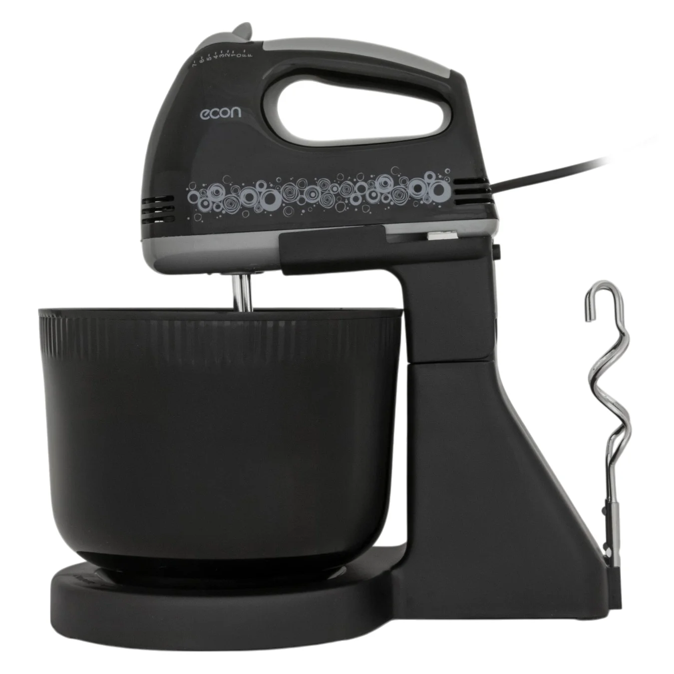 Миксер с чашей  Еcon ECO-201MX black 300Вт, чаша 2л, 7 скорости