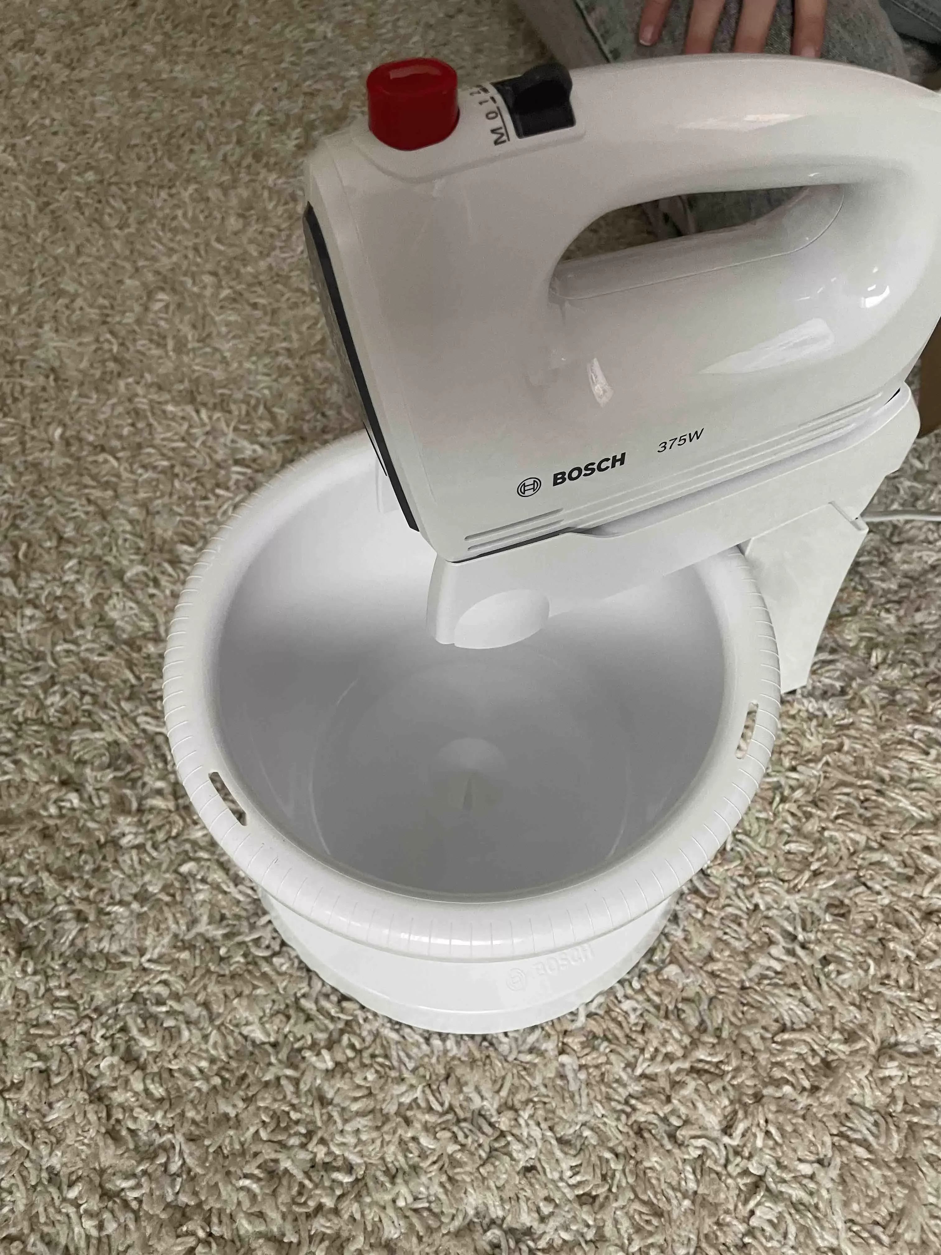 Миксер с чашей Bosch MFQ2600G 375 Вт, 4 скорости, чаша 3 л