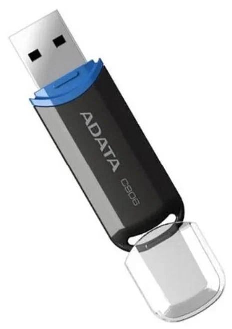 Флеш накопитель 64GB A-DATA Classic C906, USB 2.0, Черный