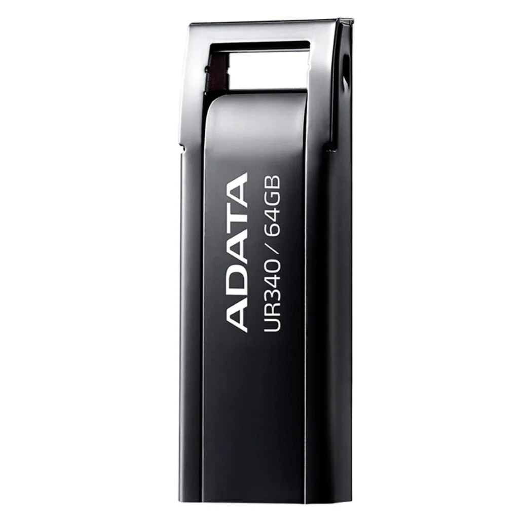 Флеш накопитель 64GB A-DATA UR340, USB 3.2, черный