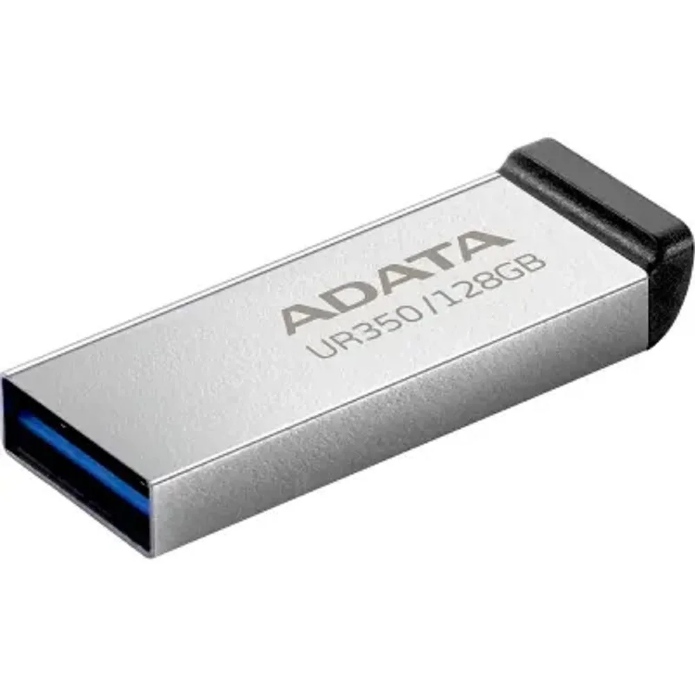 Флеш накопитель 64GB A-DATA UR350, USB 3.2, металл/черный