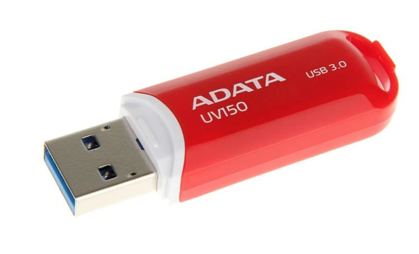 Флеш накопитель 64GB A-DATA UV150, USB 3.2, Красный
