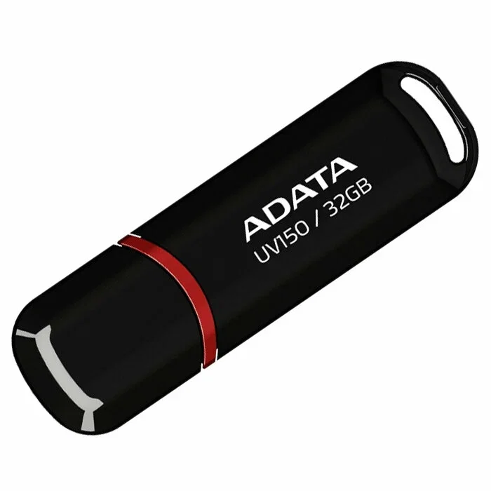 Флеш накопитель 64GB A-DATA UV150, USB 3.2, Черный