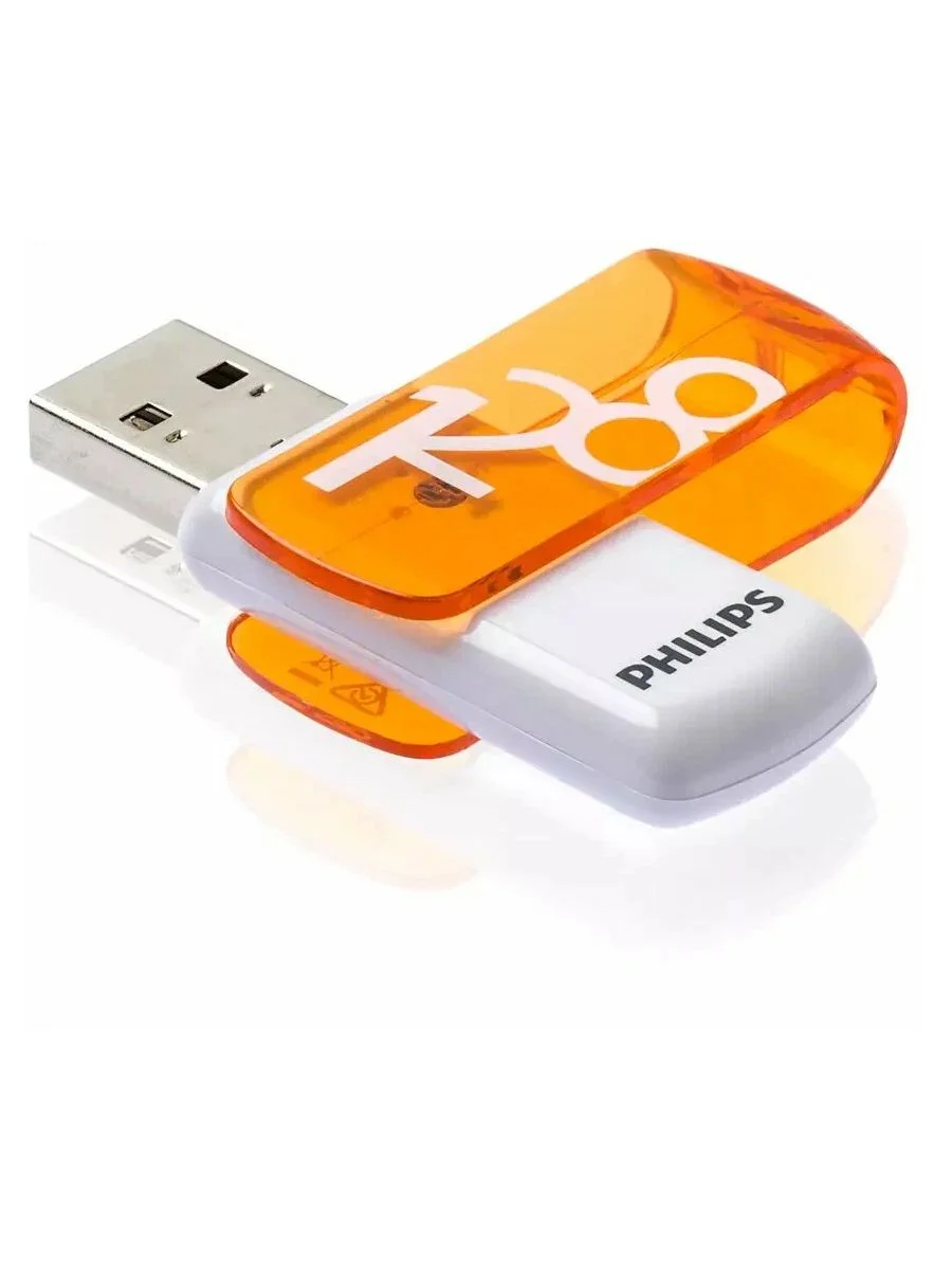 Флеш накопитель 64Gb PHILIPS 2-in-1 USB 3.2 USB C, OTG, USB 3.2/Type-C, Металл, 100 MB/s