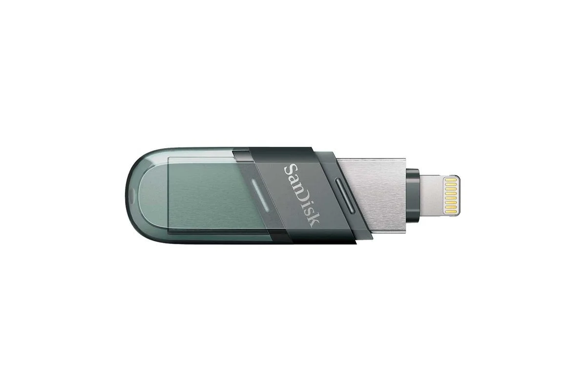 Флеш накопитель 64GB SanDisk iXpand Flip USB3.1/Lightning