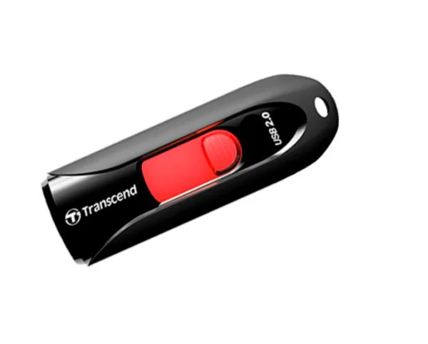 Флеш накопитель 64GB Transcend JetFlash 590, USB 2.0, Черный