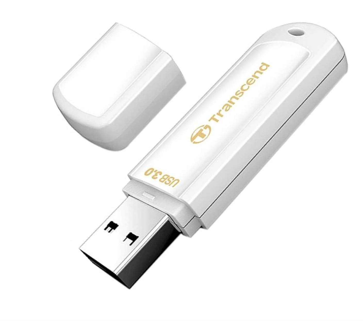 Флеш накопитель 64GB Transcend JetFlash 730, USB 3.1, Белый