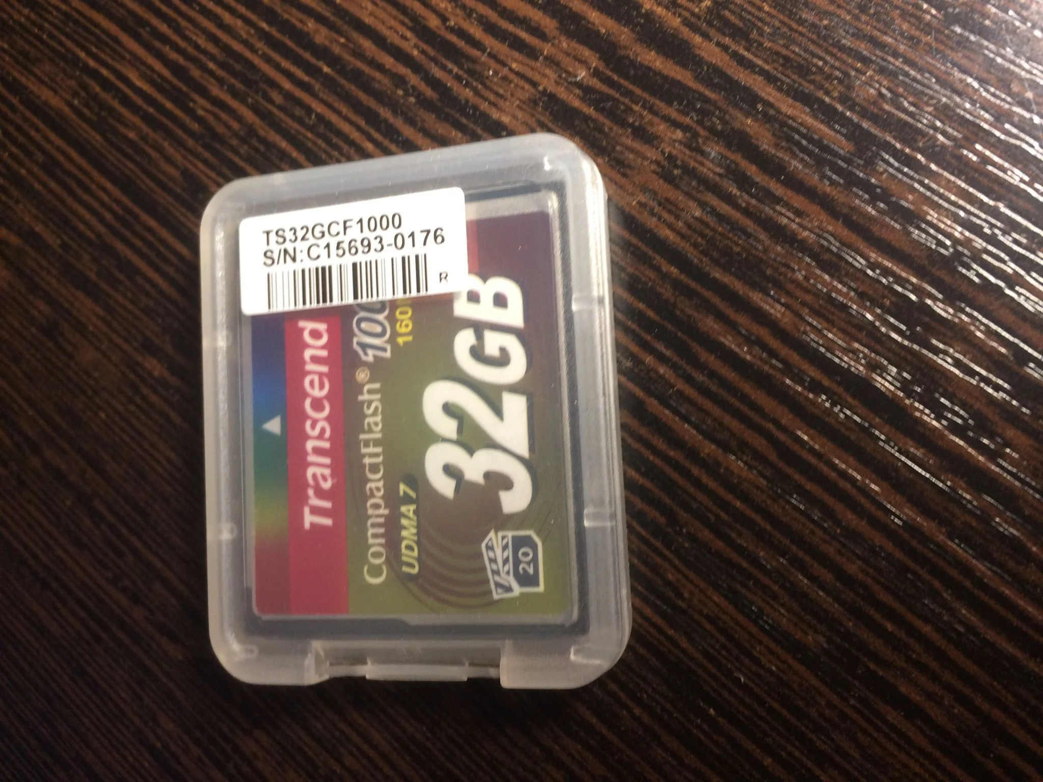 Флеш карта CF 32GB Transcend, 1000X