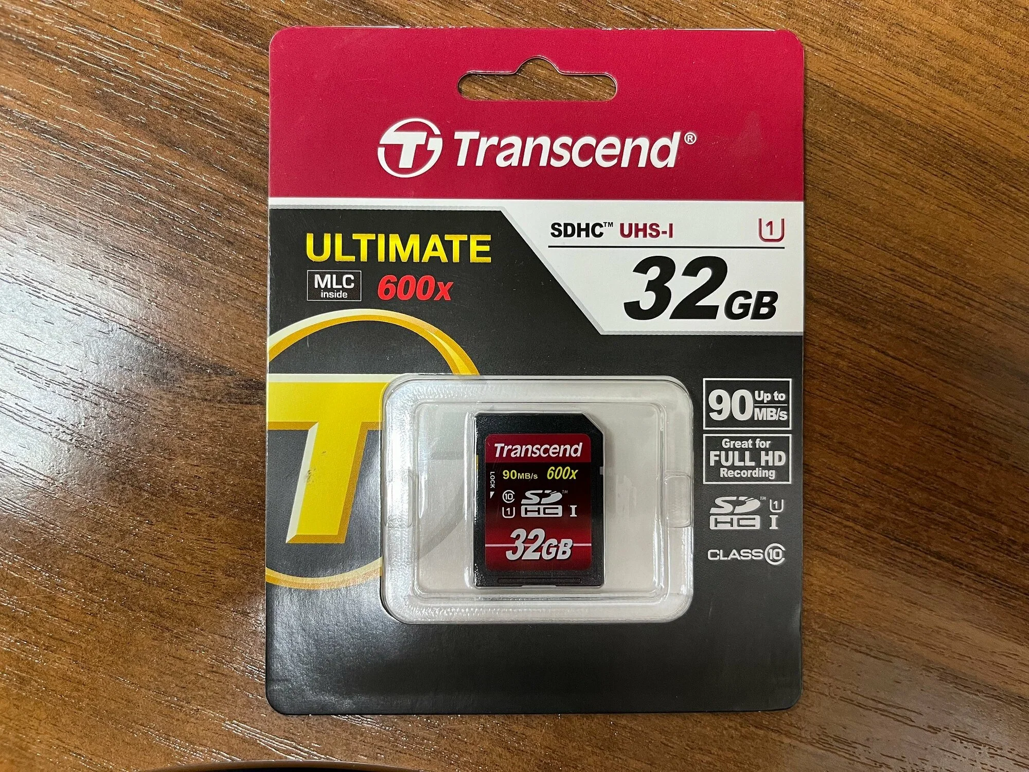 Флеш карта SD 32GB Transcend SDHC UHS-I U1