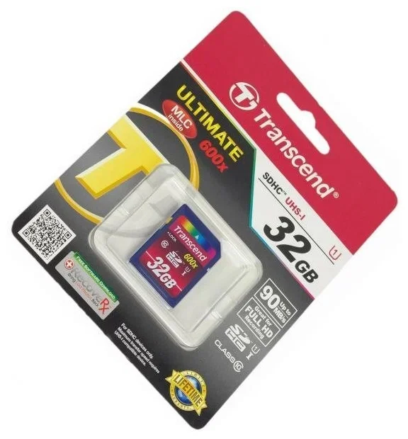 Флеш карта SD 32GB Transcend SDHC UHS-I U1