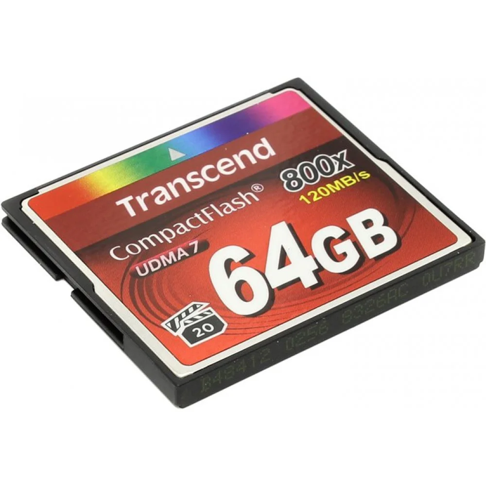 Флеш карта CF 64GB Transcend, 800X