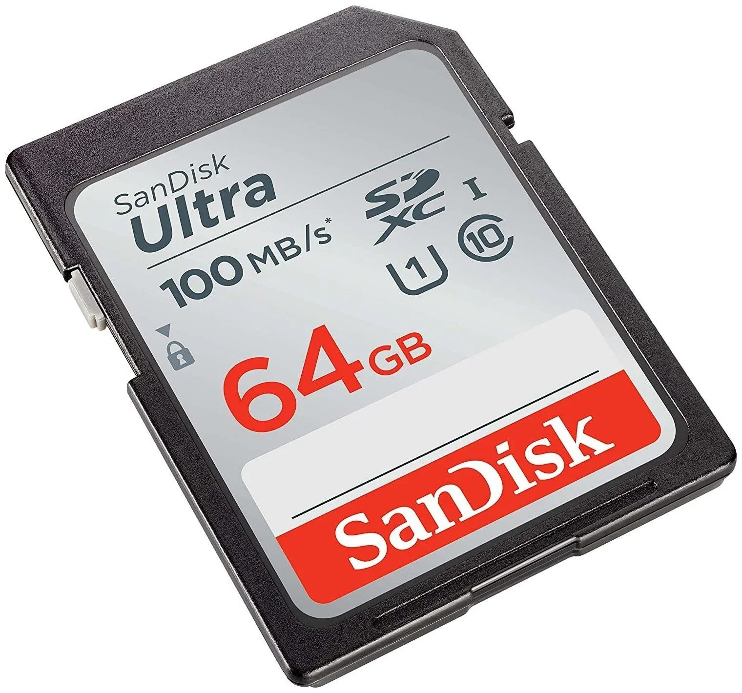 Флеш карта SD 64GB SanDisk SDXC Class 10 UHS-I U1 Ultra 100MB/s