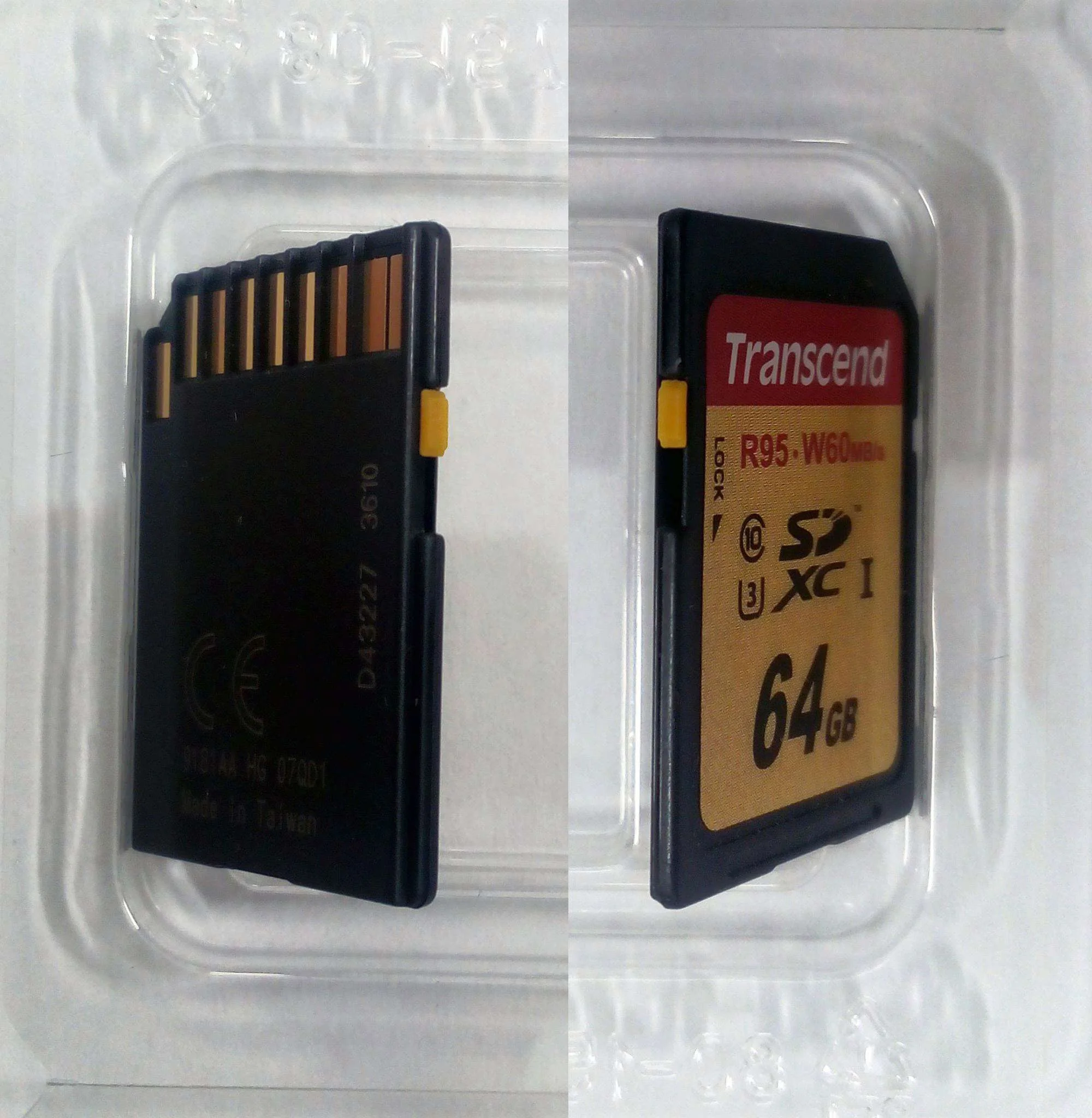 Флеш карта SD 64GB Transcend SDХC UHS-I U3