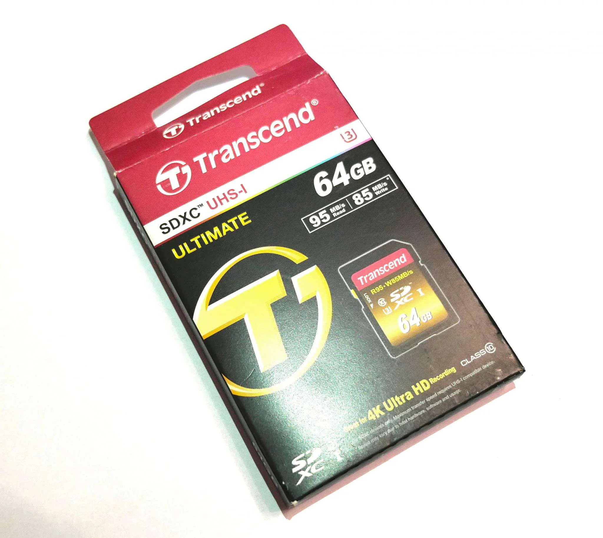 Флеш карта SD 64GB Transcend SDХC UHS-I U3