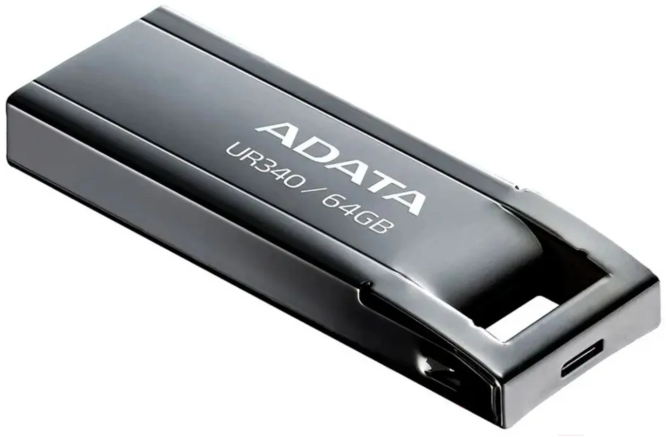 Флеш накопитель 128GB A-DATA UR340, USB 3.2, черный