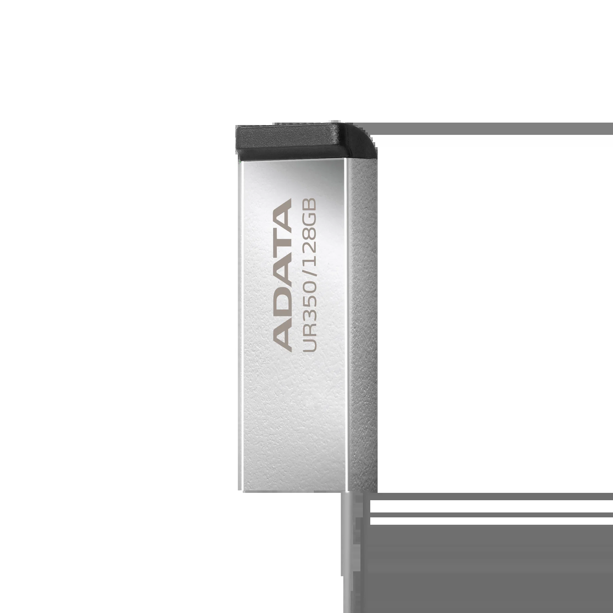 Флеш накопитель 128GB A-DATA UR350, USB 3.2, металл/коричневый