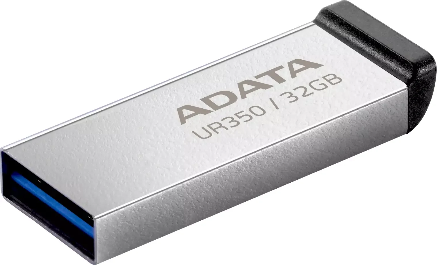 Флеш накопитель 128GB A-DATA UR350, USB 3.2, металл/черный