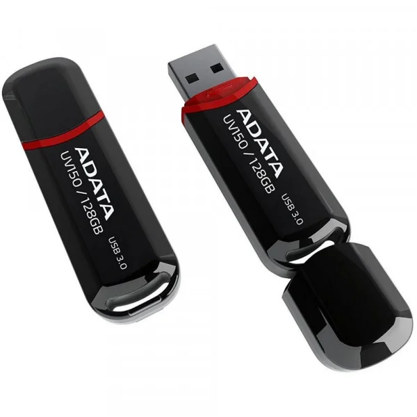 Флеш накопитель 128GB A-DATA UV150, USB 3.2, Черный