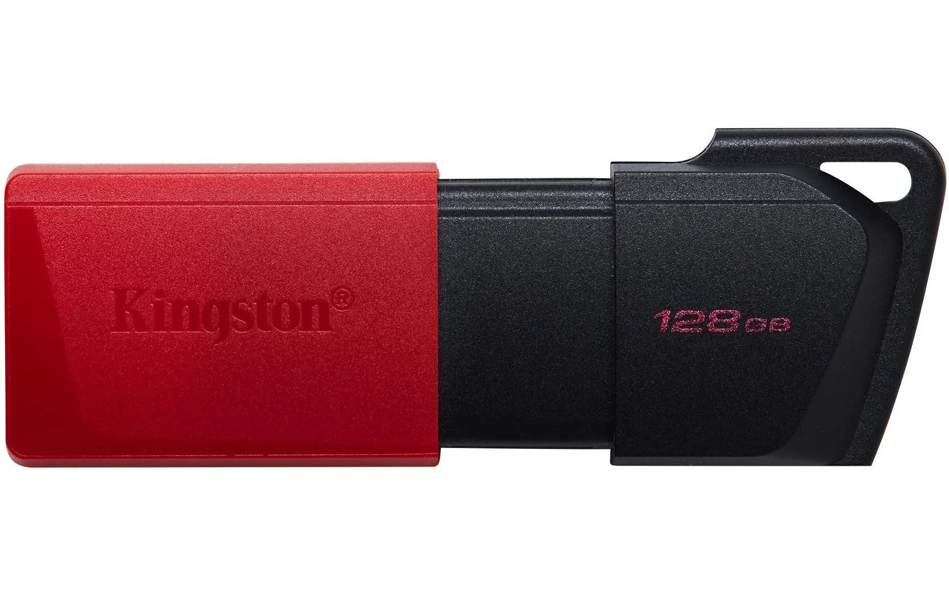 Флеш накопитель 128GB Kingston DataTraveler Exodia M, USB 3.2  черный/красный