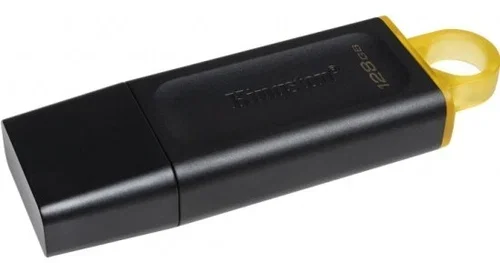 Флеш накопитель 128GB Kingston DataTraveler Exodia, USB 3.2, Черный