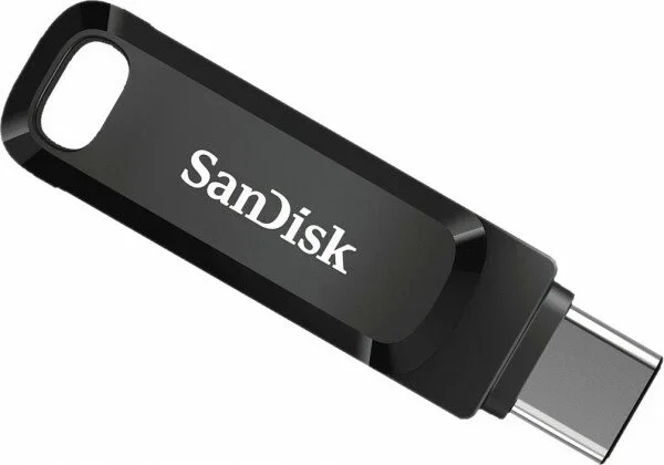 Флеш накопитель 128GB SanDisk Ultra Dual Drive Go, USB 3.1 - USB Type-C Black