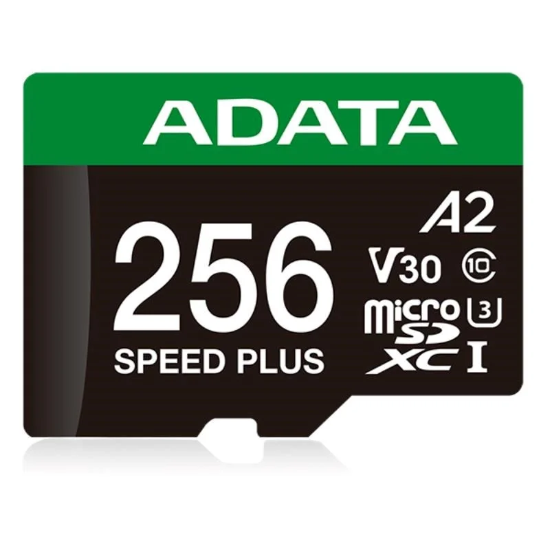 Флеш карта microSD 128GB A-DATA Speed Plus microSDXC Class 10 UHS-I U3 V30S A2 180/160 MB/s (SD адаптер)