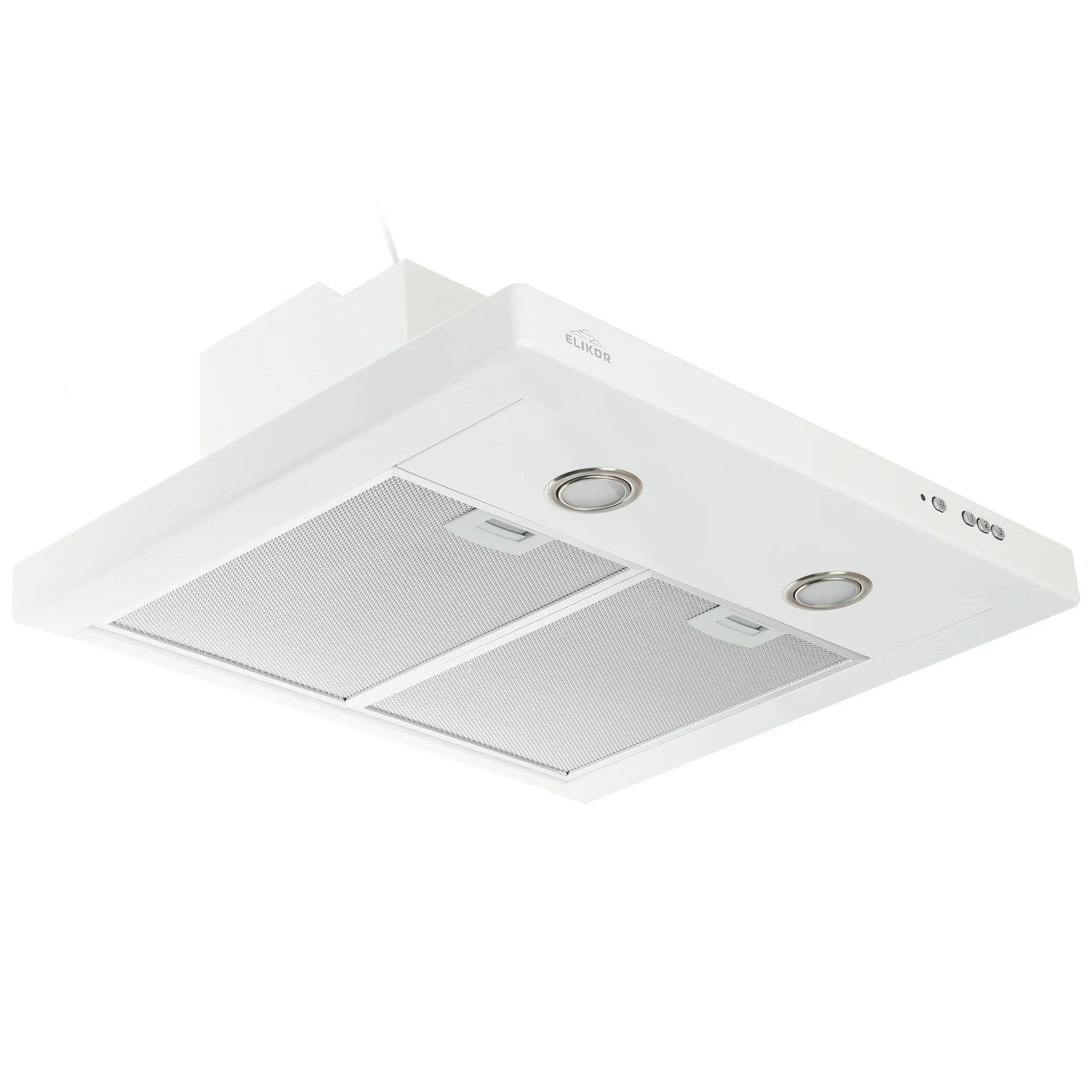 Вытяжка KVADRA 60P-430-K3D белый ELIKOR