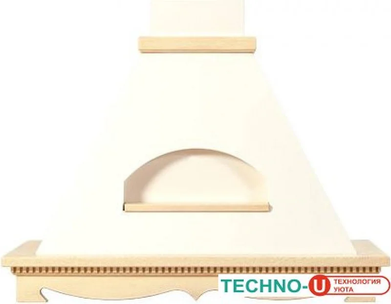 Вытяжка классическая BELVEDER 90P-650-P3D бежевый/дуб неокр. ELIKOR