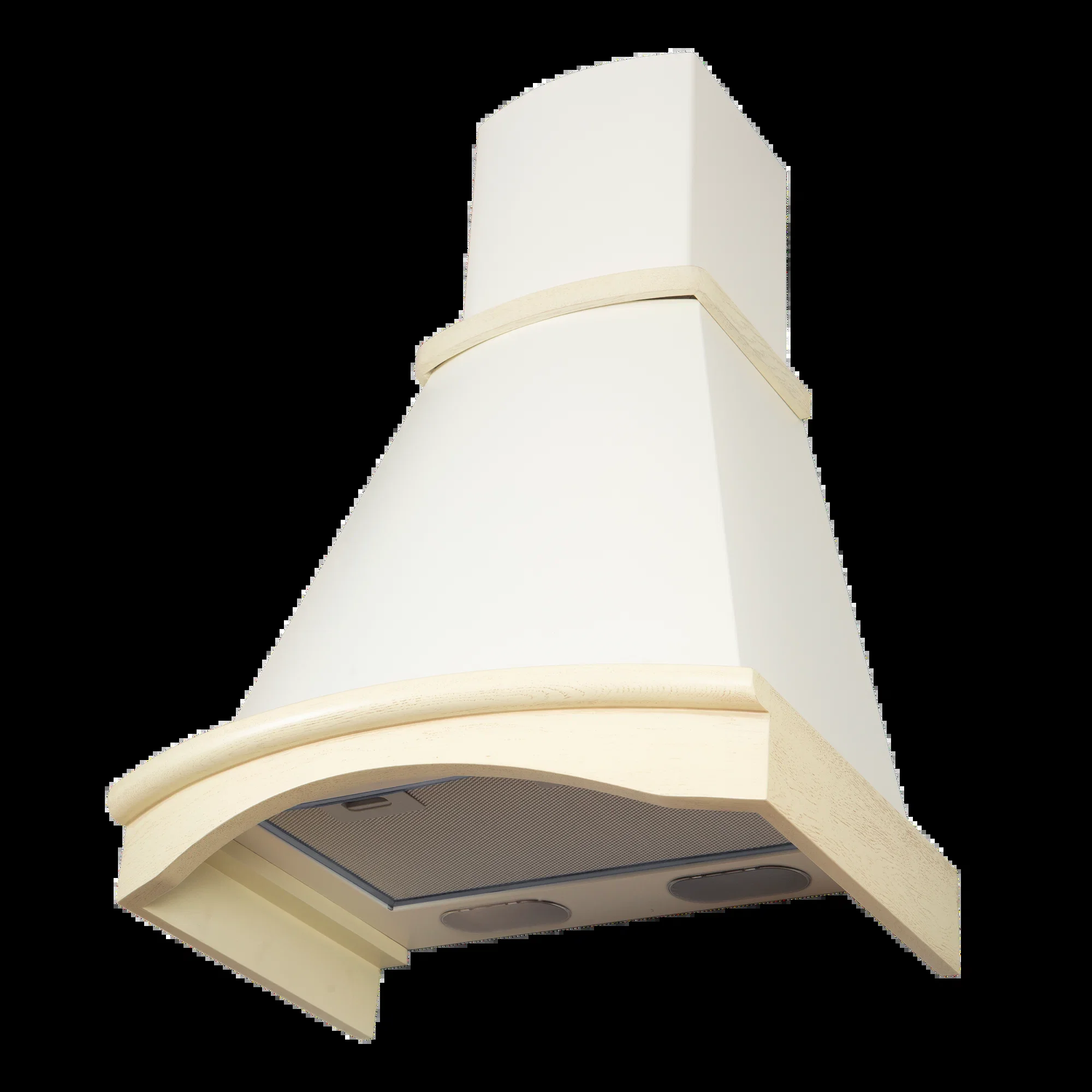 Вытяжка классическая ROTONDA 60P-650-P3L бежевый/дуб неокрашенный ELIKOR