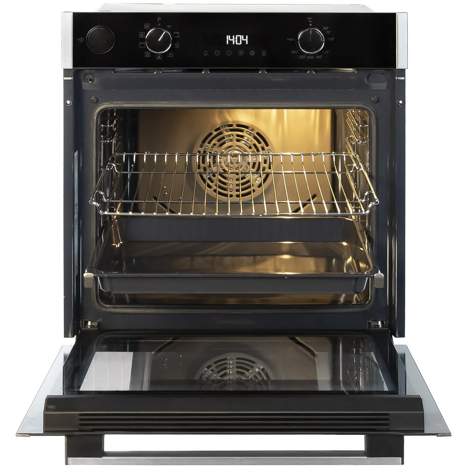 Электрический духовой шкаф Grundig GEBD19300B черный/нержавеющая сталь