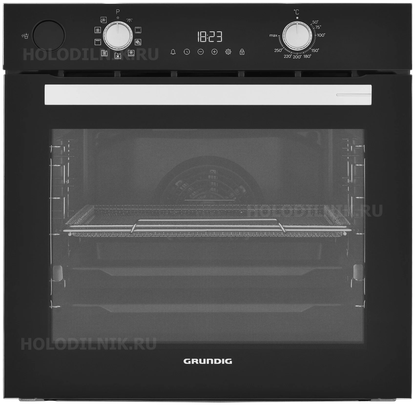 Электрический духовой шкаф Grundig GEBM12300BSA, черный
