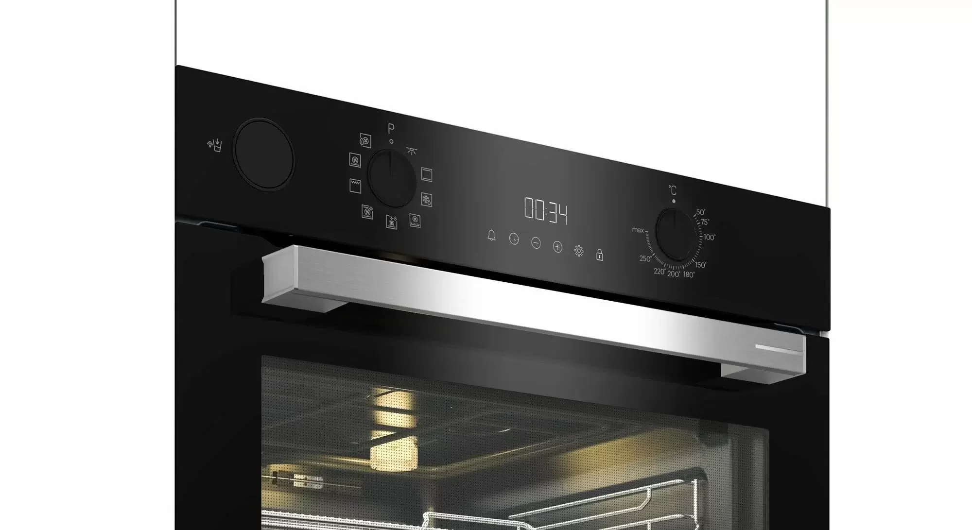 Электрический духовой шкаф Grundig GEBM12300BSA, черный