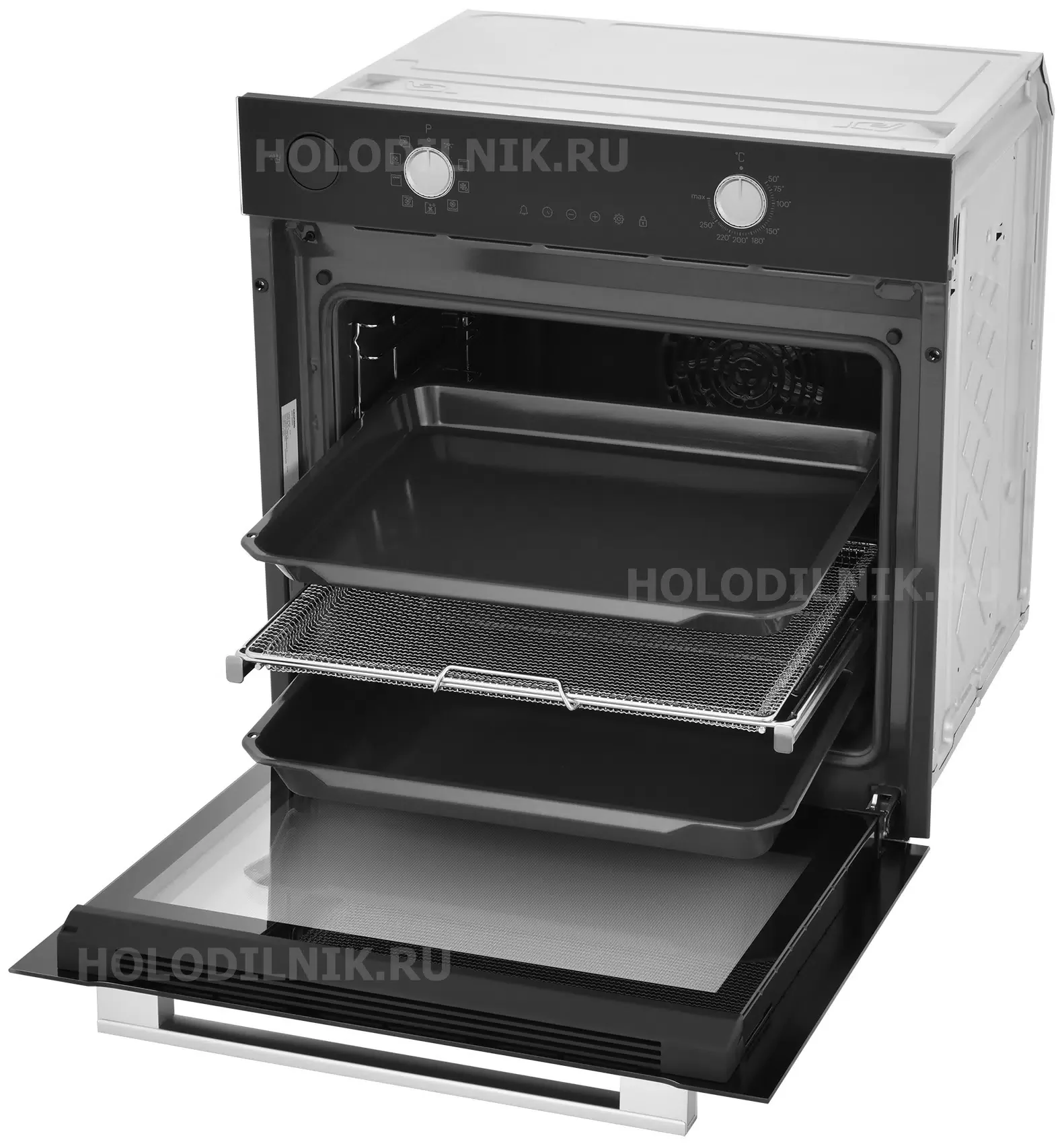 Электрический духовой шкаф Grundig GEBM12300BSA, черный