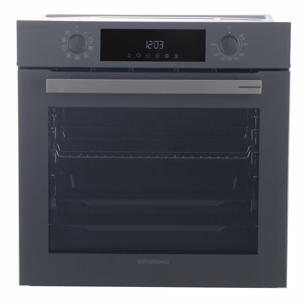 Электрический духовой шкаф Grundig GEBM12300GC серый