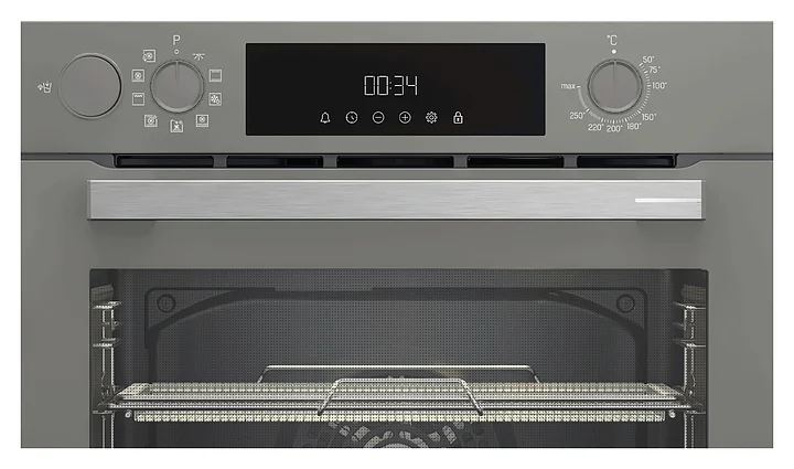 Электрический духовой шкаф Grundig GEBM12300GSA, серый