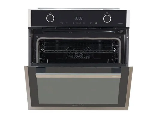 Электрический духовой шкаф Grundig GEBM19400BMPHI нержавеющая сталь