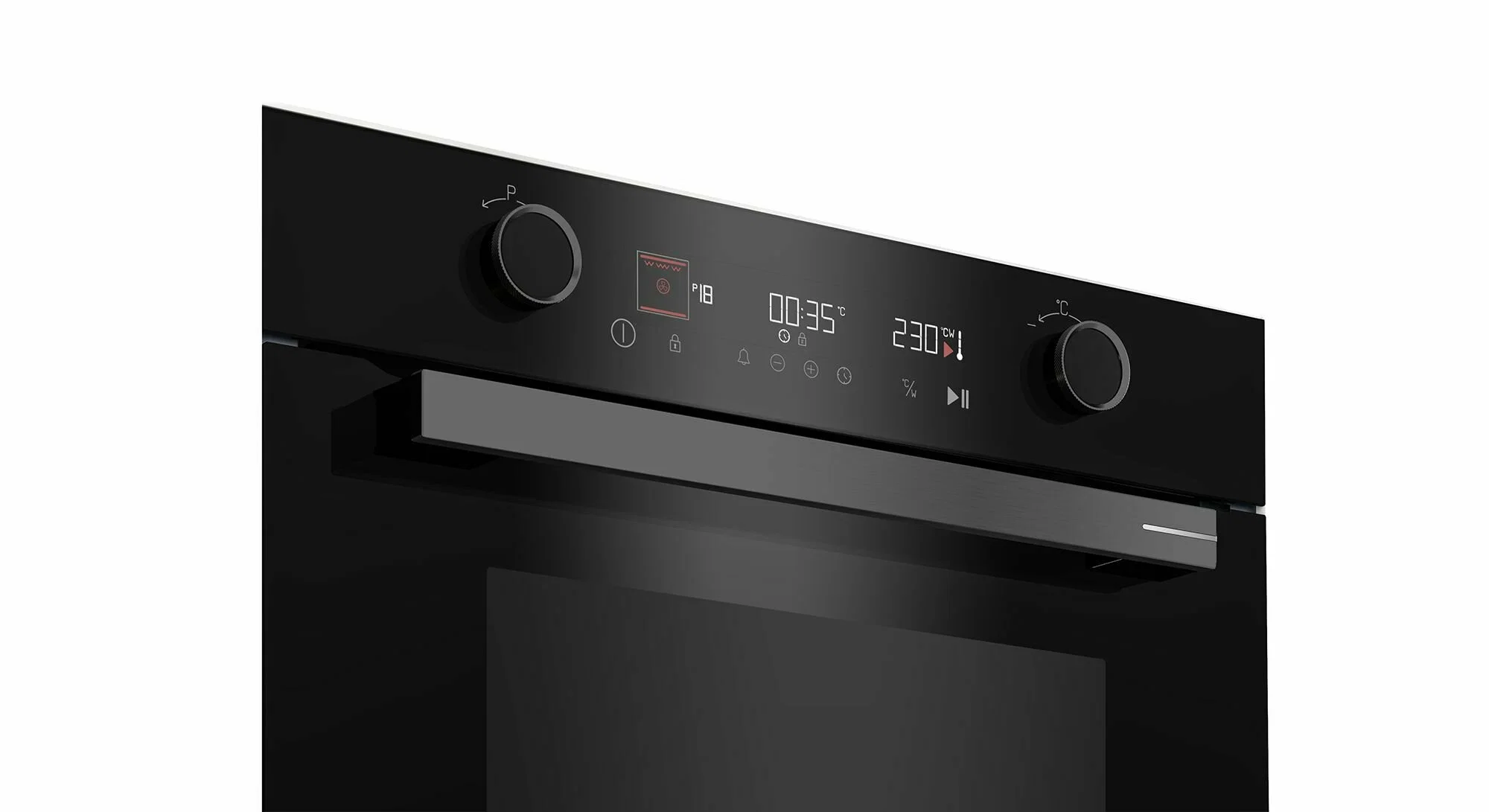 Электрический духовой шкаф Grundig GEKW12400B черный